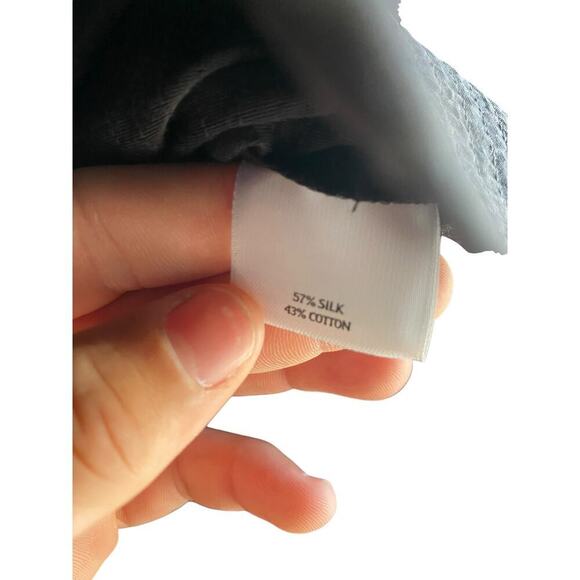 Eileen Fisher Textured Button-Up silk Casual Jacket Size Medium - Picture 3 of 6